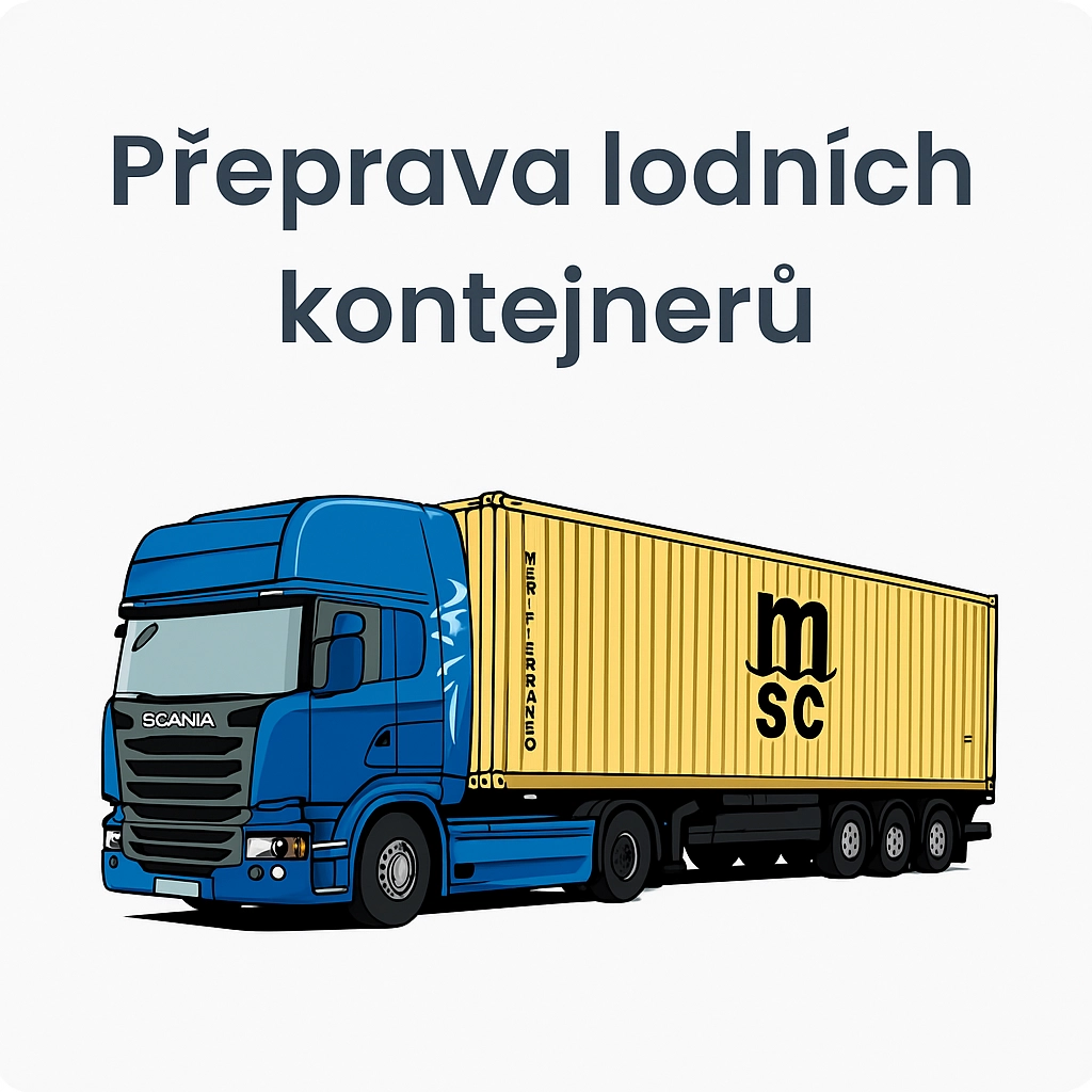 Přeprava lodních kontejnerů
